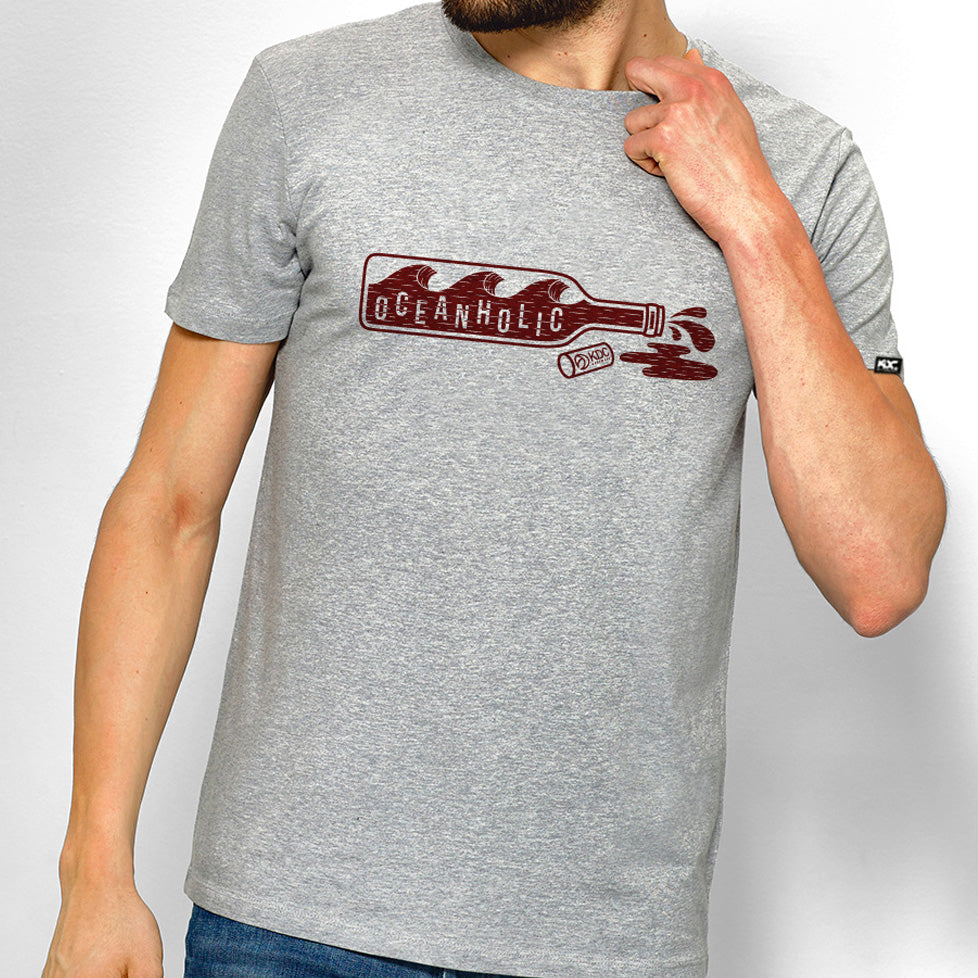 Tshirt KDC OCEANHOLIC Gris chiné