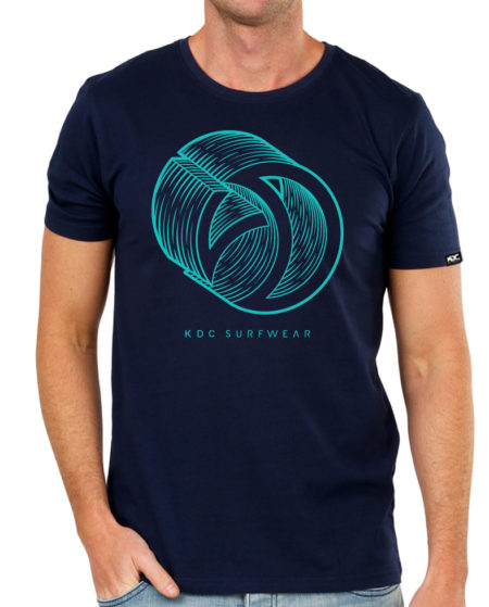 Tshirt KDC surfwear logo 3D
